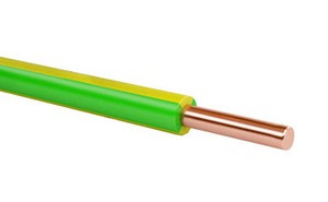 Провод ПуВ (ПВ-1) 1,5 Желто-зеленый